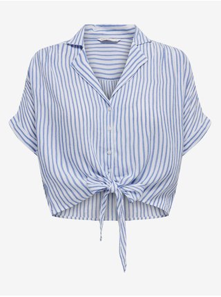 Bílo-modrá dámská pruhovaná košile ONLY Paula