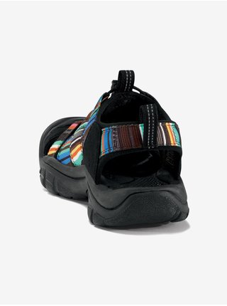 Černé pánské pruhované sandály Keen