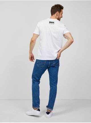 Bílé pánské tričko s potiskem ZOOT.Original Cíl jasnej 