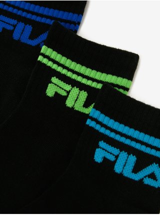 Ponožky pre ženy FILA - čierna, modrá, svetlozelená, tmavomodrá