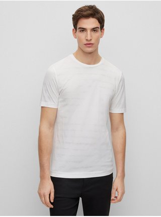 Bílé pánské tričko Hugo Boss 
