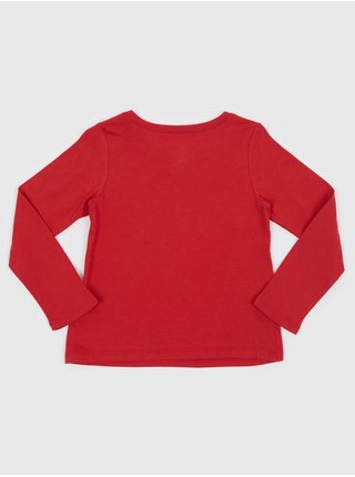 Červené dievčenské tričko GAP