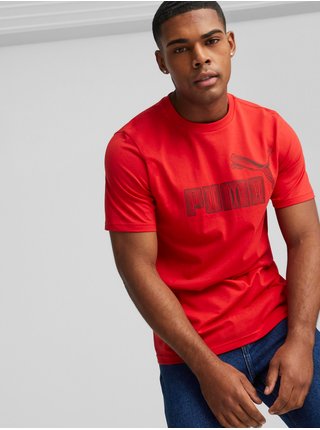 Červené pánske tričko Puma
