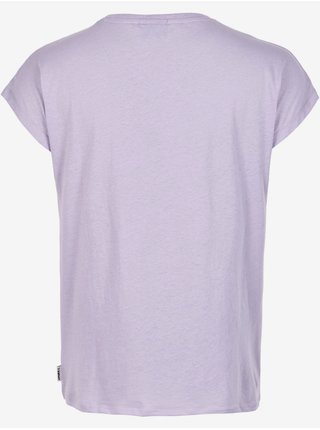 Světle fialové dámské tričko O'Neill SIGNATURE T-SHIRT  
