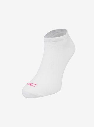 Sada tří párů dámských ponožek v růžové a bílé barvě O'Neill SNEAKER 3PK   