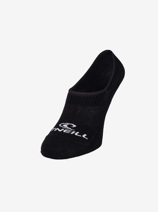 Sada tří párů unisex ponožek v černé barvě O'Neill FOOTIE 3PK    