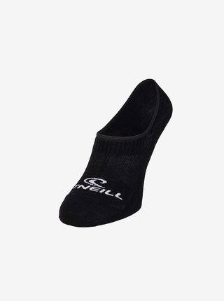 Sada tří párů unisex ponožek v černé barvě O'Neill FOOTIE ONEILL WHITE 3P 