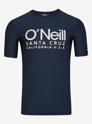 Tmavě modré pánské plavecké tričko O'Neill CALI S/SLV SKINS   