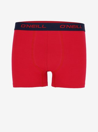 Boxerky pre mužov O'Neill - červená, sivá, tmavomodrá