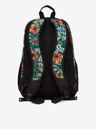 Oranžovo-zelený dámský květovaný batoh O'Neill WEDGE BACKPACK