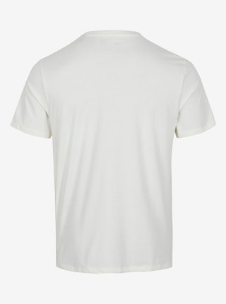 Bílé pánské tričko s potiskem O'Neill SNSC BAND T-SHIRT 