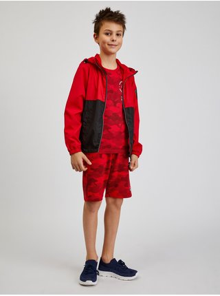 Čierno-červená detská bunda SAM73 Apus