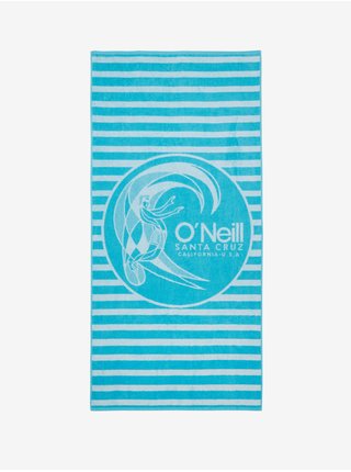 Světle modrá pruhovaná osuška O'Neill SEAWATER TOWEL  