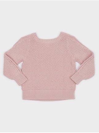 Růžový holčičí svetr GAP 