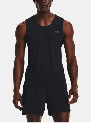 Černé pánské sportovní tílko Under Armour UA ISO-CHILL LASER SINGLET 
