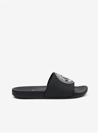 Černé pánské pantofle Versace Jeans Couture Fondo Slide