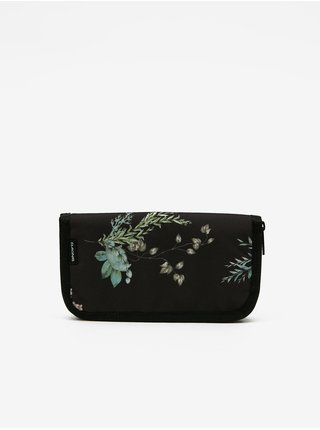 Černá dámská květovaná peněženka Dakine Luna
