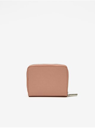 Ružová dámska vzorovaná peňaženka Calvin Klein