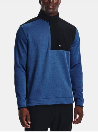Černo-modrá pánská sportovní mikina Under Armour UA Storm SweaterFleece Nov