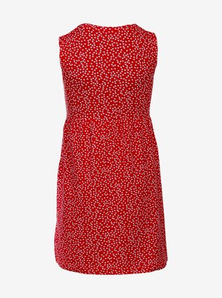 Červené holčičí letní šaty NAX Valefo