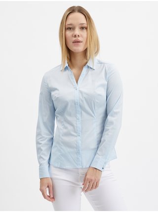 Světle modrá dámská košile ORSAY