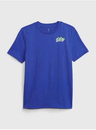 Modré klučičí tričko s potiskem GAP