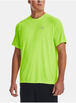 Neonově zelené pánské sportovní tričko Under Armour Reflective SS