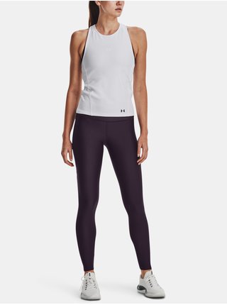 Vínové sportovní legíny Under Armour Armour Branded Legging