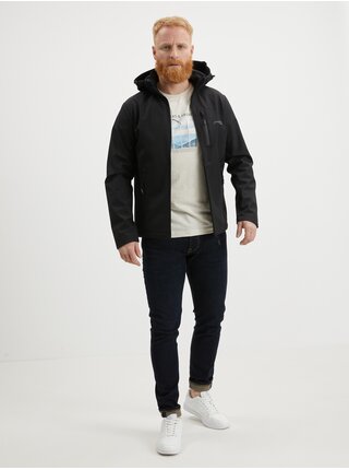 Ľahké bundy pre mužov Jack & Jones - čierna