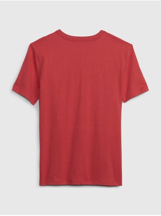Červené dětské tričko GAP