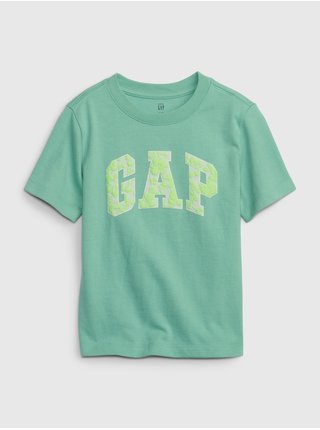 Světle zelené klučičí tričko GAP   