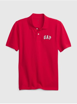 Červené klučičí polo tričko GAP