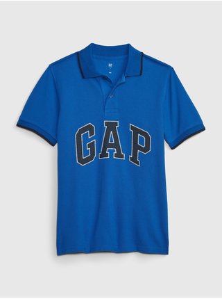 Modré klučičí polo tričko s logem GAP