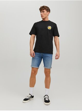 Modré pánské kraťasy Jack & Jones Rick