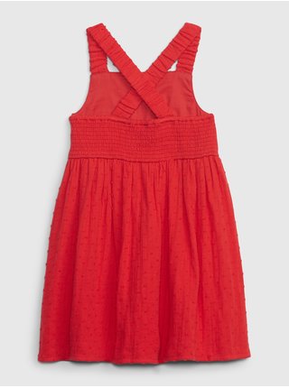Červené holčičí šaty GAP 