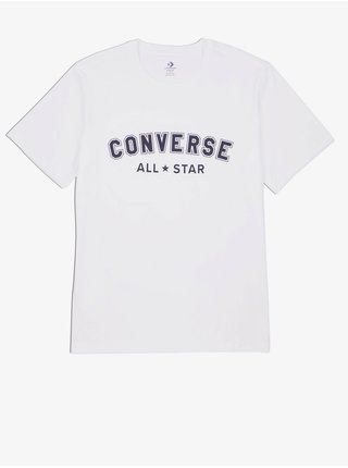 Biele unisex tričko Converse Go-To All Star