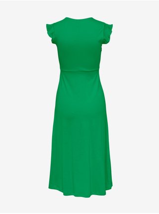 Zelené dámske midi šaty ONLY May