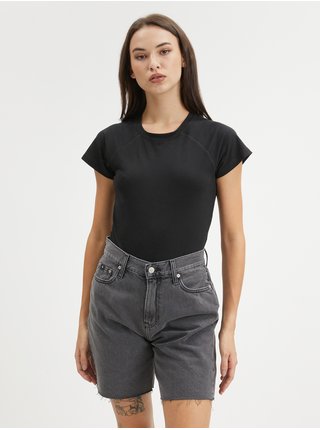 Tmavošedé vzorované body Calvin Klein Jeans