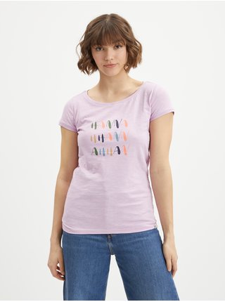 Fialové dámské tričko Hannah