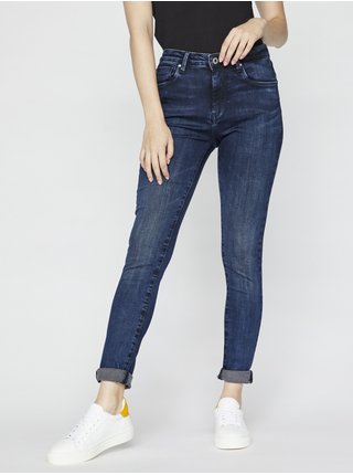 Skinny fit pre ženy Pepe Jeans - modrá