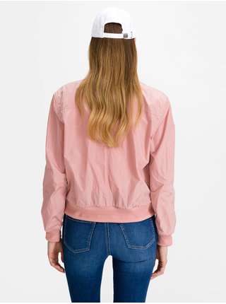 Růžová dámská lehká bunda Tommy Hilfiger Essential Bomber 