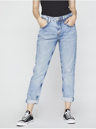 Straight fit pre ženy Pepe Jeans - modrá