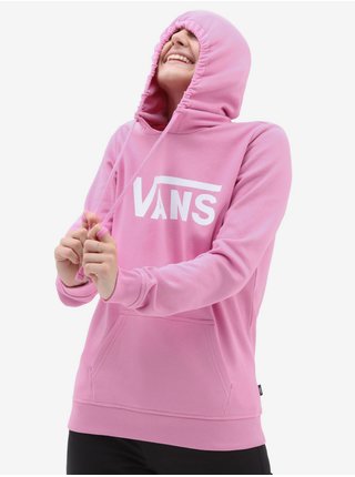 Růžová dámská mikina s kapucí VANS Classic V