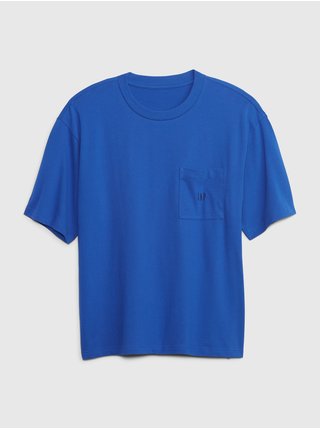 Modré pánske oversize tričko GAP