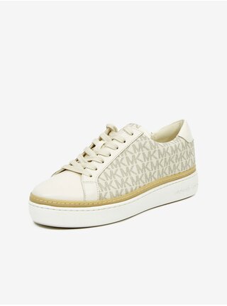 Krémové dámské tenisky Michael Kors Chapman Lace Up