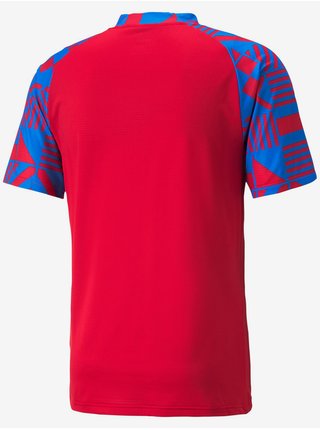 Modro-červené pánské sportovní tričko Puma FACR