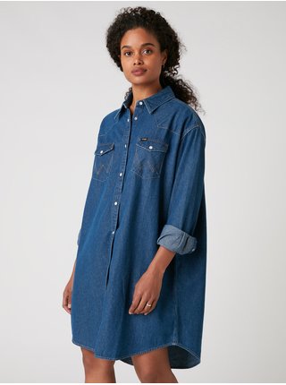Šaty na denné nosenie pre ženy Wrangler - modrá