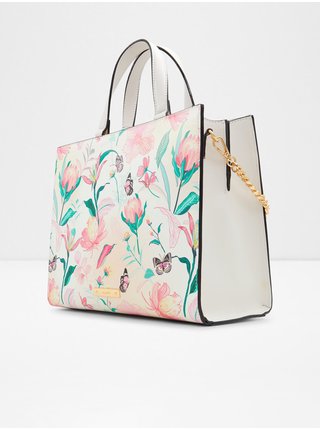 Bílá dámská květovaná kabelka ALDO Maeve 