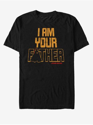 Černé pánské tričko ZOOT.Fan Star Wars Father Time 