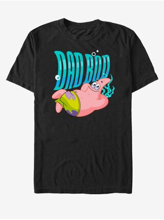 Černé pánské tričko ZOOT.Fan Nickelodeon Star Bod  